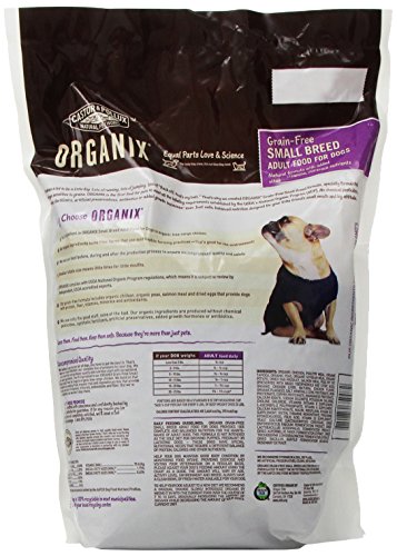 Castor & Pollux Organix Small Breed Grain-Free Adult Dog Food, 4.25 Pound Bag - Image 5