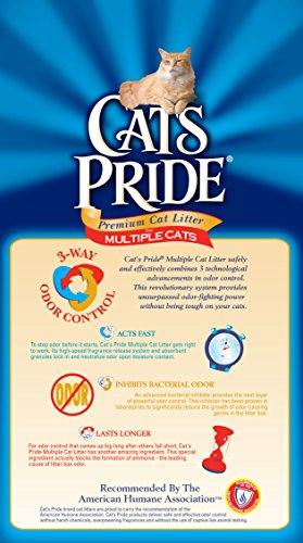 Cat's Pride Premium Clay Cat Litter, 20-Pound Bag
