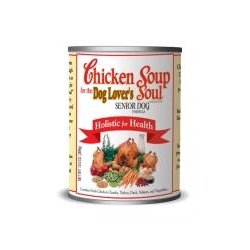 Chicken Soup for the Dog Lover's Soul Canned Food for Senior Dogs, Chicken Formula (Pack of 24, 13 Ounce Cans)