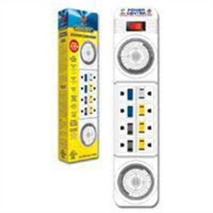 Coralife 01691 Power Center Dual Day Night Timer