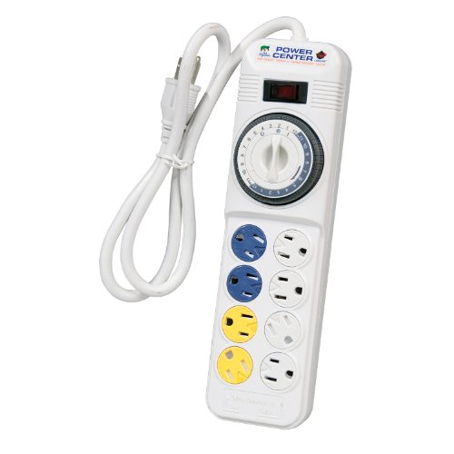 Coralife 05150 Power Center Day Night Timer Strip