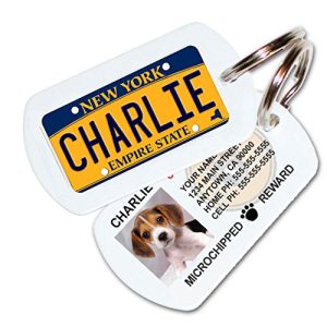 Custom Pet ID Tag PL8S 4 PETS(®) License Plate Tag - Image 3