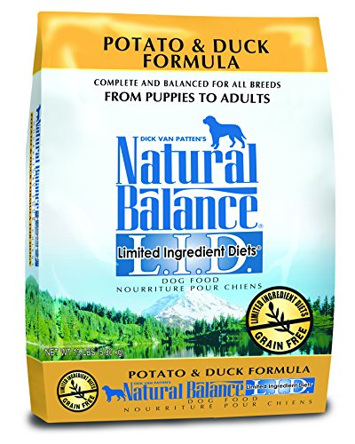 Dick Van Patten's Natural Balance Limited Ingredient Diets Potato and Duck Formula Dry Dog Food, 13-Pound Bag