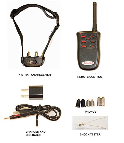 Dogwidgets® DW-6 Remote 1 Dog Training Shock Collar with Vibration - Image 3