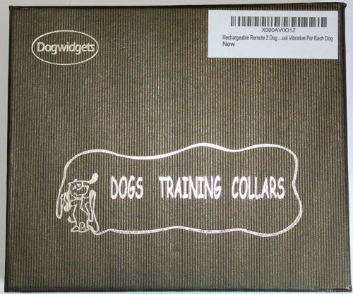 Dogwidgets® Rechargeable Remote 2 Dog Training Shock Collar With Individual Vibration For Each Dog - Image 5