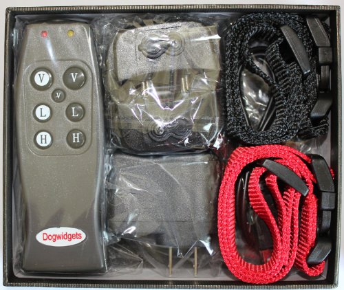 Dogwidgets® Rechargeable Remote 2 Dog Training Shock Collar With Individual Vibration For Each Dog - Image 6