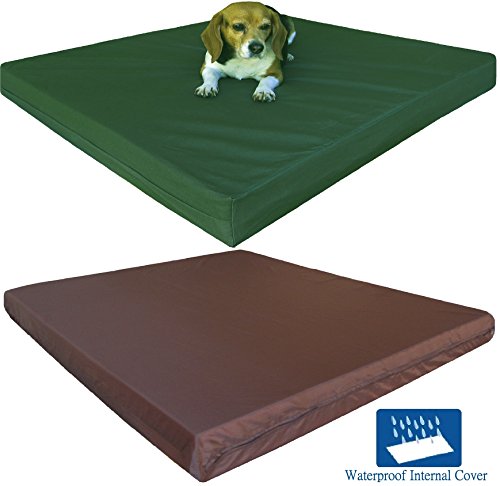 Extra Large Therapeutic Waterproof Memory Foam Dog Pet Bed with Durable Canvas Cover + Bonus Case 40"X35" - Image 9