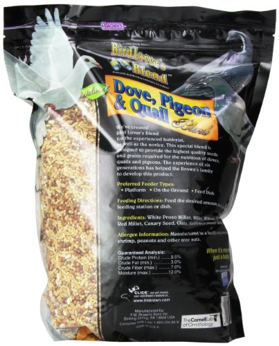 F.M. Brown's Bird Lover's Blend Dove Food for Pets, 5-Pound - Image 4