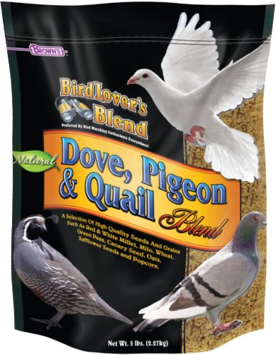 F.M. Brown's Bird Lover's Blend Dove Food for Pets, 5-Pound