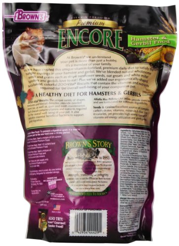 F.M. Brown's Encore Premium Hamster and Gerbil Pet Food, 2-Pound - Image 5
