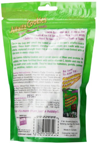 F.M. Brown's Falfa Cravins Heart-Shaped Alfalfa Cookies, 7-Ounce - Image 4