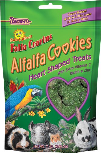 F.M. Brown's Falfa Cravins Heart-Shaped Alfalfa Cookies, 7-Ounce