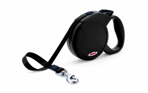 Flexi Durabelt Retractable Belt Dog Leash, Large/Extra Large, 16-Feet Long, Supports up to 150-Pound, Black