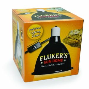 Fluker's Sun Dome Reptile Lamp, 10-Inch Deep Dome Fixture
