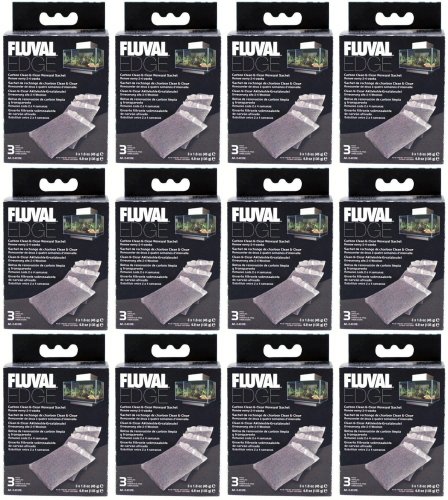 Fluval Edge replacement carbon, 3 pack x 12pk