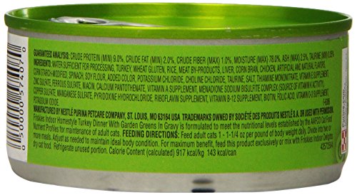 Friskies Selects Indoor Cat Food, Homestyle Turkey Dinner with Brown Rice & Garden Greens, 5.5-Ounce Cans (Pack of 24) - Image 5