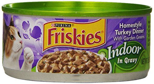 Friskies Selects Indoor Cat Food, Homestyle Turkey Dinner with Brown Rice & Garden Greens, 5.5-Ounce Cans (Pack of 24) - Image 2