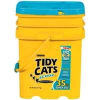 GOLDEN CAT COMPANY 702043 Tidy Cats Multiple Cat Immediate Odor Control Scoop Pail, 35-Pound