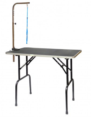 Go Pet Club Pet Dog Grooming Table with Arm, 36-Inch