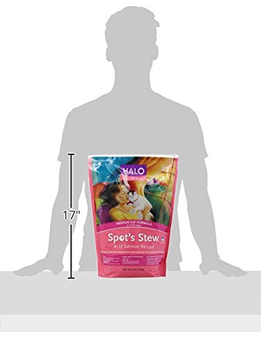 Halo Spot's Stew Natural Dry Cat Food, Indoor Cat, Wild Salmon Recipe, 6-Pound Bag - Image 6