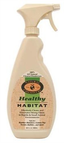 Healthy Habitat Natural Enzyme Bird Cage Cleaner for Glass, Metal and Plastic Cages, 24-Ounce