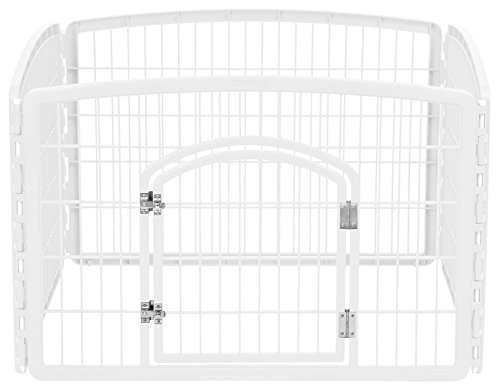 IRIS Indoor/Outdoor Plastic Pet Pen, 4 Panels - Image 3