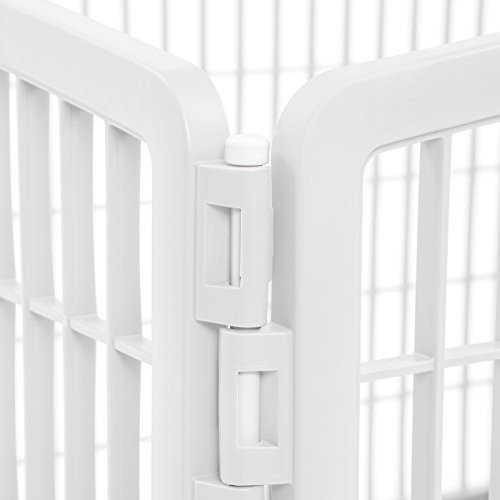 IRIS Indoor/Outdoor Plastic Pet Pen, 4 Panels - Image 5