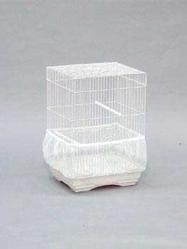 J.T. Industries BJT25062 Parrot Mesh Bird Bloomer Seed Guard, Medium