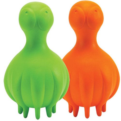 JW Pet Company Ruffians Octopus Dog Toy, Large (Colors Vary)