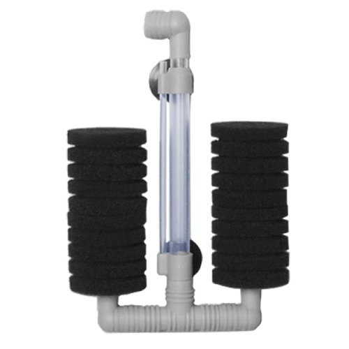 Jardin Aquarium Tank Water Pump Multilayer Sponge Bio Filter, Black