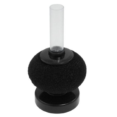 Jardin Plastic Base Biochemical Sponge Filter for Aquarium, Black