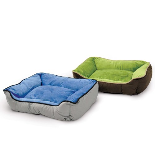 K&H Lounge Sleeper Self-warming Pet Bed, 16-Inch by 20-Inch, Mocha/Green - Image 7