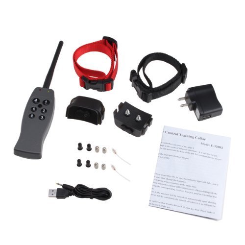 KLTECH New Remote Dog Training Collar Shock Vibra for 2 Dogs Rechargeable Provides Safe remote control up to 600 feets away - Image 3