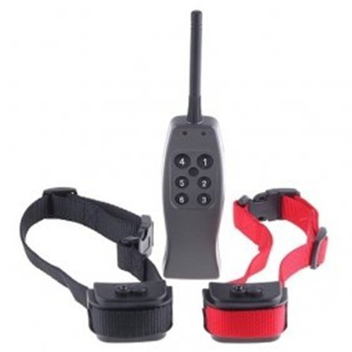 KLTECH New Remote Dog Training Collar Shock Vibra for 2 Dogs Rechargeable Provides Safe remote control up to 600 feets away