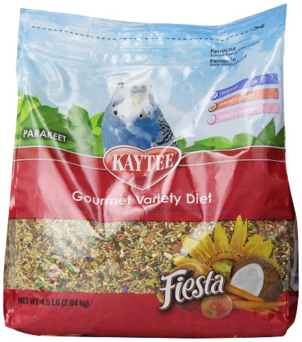 Kaytee Fiesta Food for Parakeets, 4-1/2-Pound Bag