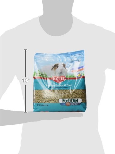 Kaytee Forti Diet Pro Health Food for Guinea Pig, 5-Pound - Image 5