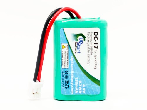 Kinetic MH120AAAL4GC Battery - Replacement for Kinetic DC-17 Dog Training Collar Battery (150mAh, 4.8V, NI-MH)