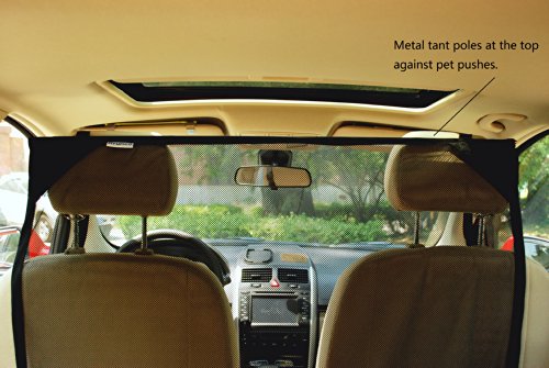 Krunco Net Barrier for Car Seat, L, 39-Inches x 37-Inches - Image 4