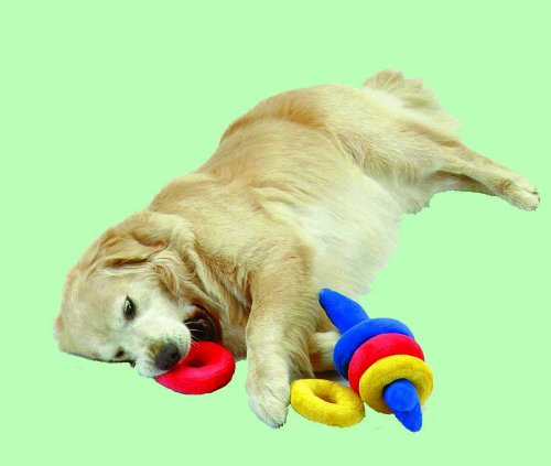 Kyjen PP01076 IntelliBone Dog Toy Plush Interactive Durable 6-Piece Dog Squeak Toys, Large,Multicolor - Image 5