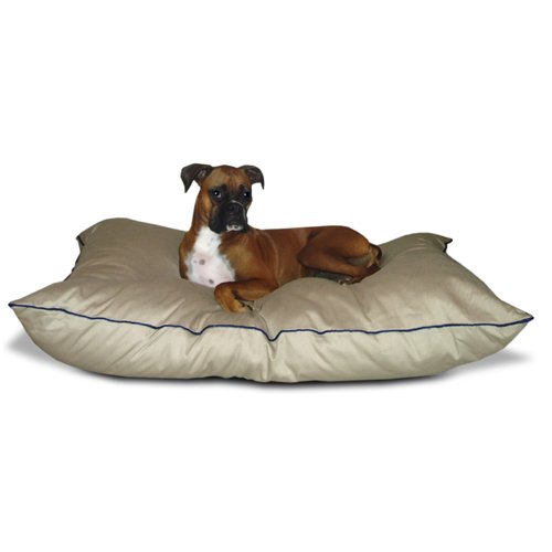 Majestic Pet 28-Inch by 35-Inch Super Value Pet Bed Medium, Khaki