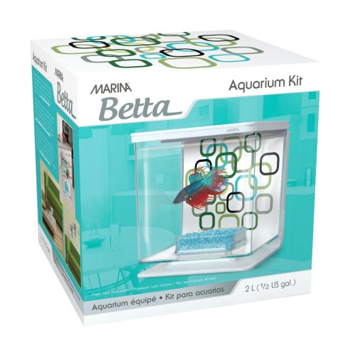Marina Betta Aquarium Starter Kit, Geo Bubbles - Image 3