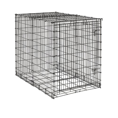 Midwest 54-By-35-By-45-Inch Single-Door Starter Series Pet Crate