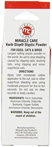 Miracle Care Kwik Stop Styptic Powder, 0.5 Oz - Image 4