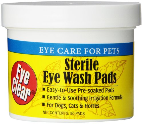 Miracle Care by MiracleCorp/Gimborn Eye Clear Sterile Eye Wash Pads, 90-Count