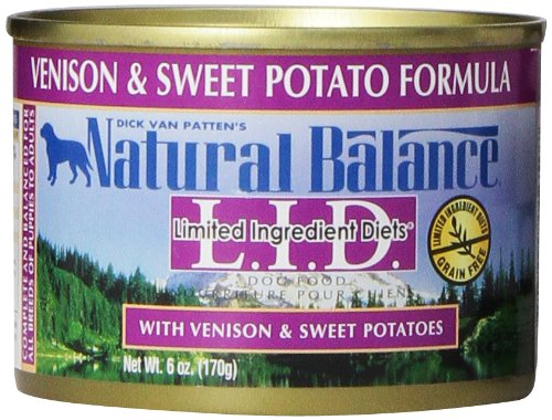 Natural Balance Canned Dog Food, Grain Free Limited Ingredient Diet Venison and Sweet Potato Recipe, 12 x 6 Ounce Pack - Image 7