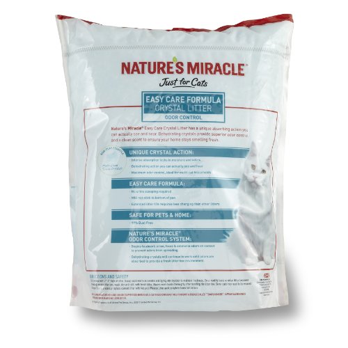 Nature's Miracle Just for Cats Easy Care Crystal Litter, 8-Pound (P-5370) - Image 3