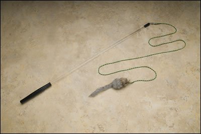 Neko Flies - Small Kittenator with Rod - Interchangeable Toy