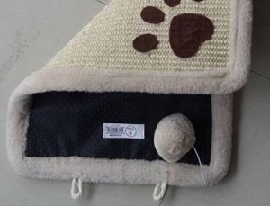 New Cats Scratchers Mat with Scatcher Kitten Toy - 100% Money Back Guarantee - Fun Cat Scratcher Toy and No More Scratched Furniture - Image 4