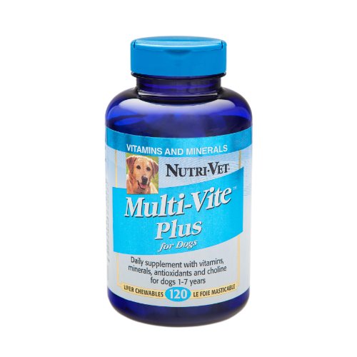 Nutri-Vet Multi-Vite Plus Chewables, 120-Count