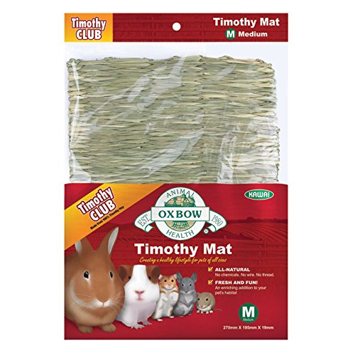 OXBOW PET PRODUCTS 448154 Timothy Club Timothy Mat for Pets, Medium